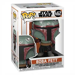 Фігурка Фанко Поп Зоряні війни Боба Фетт Funko Pop Star Wars Boba Fett 10 см SW BF 462 - мініатюра 3