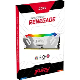 Модуль пам'яті DDR5 Kingston FURY Renegade RGB 2x24GB 8000MHz White/Silver (KF580C38RWAK2-48) [175477] - мініатюра 5