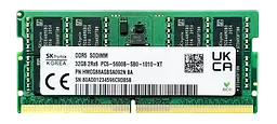 Оперативна пам'ять SK Hynix 32GB SODIMM DDR5 5600MHz (HMCG88AGBSA092N) Б/В