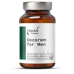 Вітаміни та мінерали OstroVit Queen Fit Decorem For Men, 60 капсул