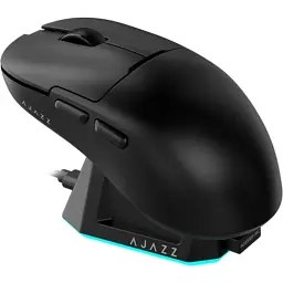 Мишка Ajazz AJ159P MC Wireless/Bluetooth/USB Charging Dock Black (AJ159P-MC-B)