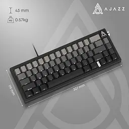 Клавіатура Ajazz AK650 Day Dream Switch Black (AK650-DD-BG) [156880] - мініатюра 15