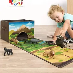 Ігровий килимок-сумка Miniland Forest&Jungle Box (97098) - мініатюра 2