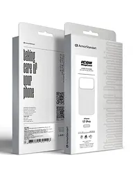 Силиконовый чехол с MagSafe для Apple iPhone 17 Pro, ICON2 MagCase, белый, противоударный, панель с мягкой подкладкой, защита всего корпуса, поддержка беспроводной зарядки, совместим с защитными стеклами и пленками, ArmorStandart (ARM86678) - мініатюра 10