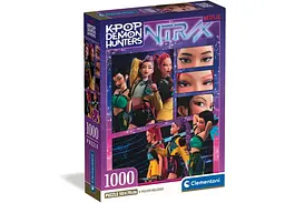 Пазл Clementoni Героїні фільму K-Pop Мисливці на демонів 2 (K-Рop Demon Hunters Puzzle - 1000 pcs.), 1000 ел. (37125)