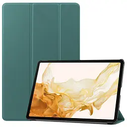 Чохол-книжка BeCover Smart Case для Samsung Galaxy Tab S10 Plus SM-X820/SM-X826 Темно-зелений (712234) - мініатюра 6