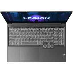 Ноутбук Lenovo Legion Slim 5 16IRH8 (82YA003VRM) Luna Grey / Екран 16 IPS (2560x1600) WQXGA 165 Гц, матовий / Intel Core i7 - 13700H (1.8 - 5.0 ГГц) / RAM 16 ГБ / SSD 512ГБ / nVidia GeForce RTX 4070, 8 ГБ / FREE DOS / без ОС / 2.3 кг / сірий - мініатюра 3