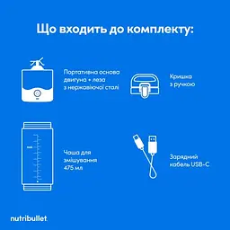 Блендер Nutribullet NBP003LBL (0C22300096) - мініатюра 9