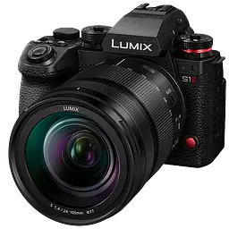 Цифрова фотокамера Panasonic Lumix S DC-S1M2ME Kit S-R24105E f/4-22 MACRO O.I.S. - мініатюра 2