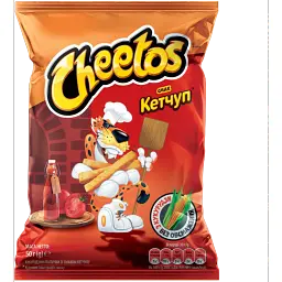 Палички кукурудзяні Cheetos зі смаком кетчупу 50 г