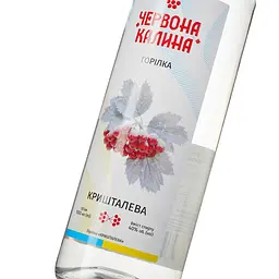 Горілка Червона Калина Кришталева 40% 1 л - мініатюра 6