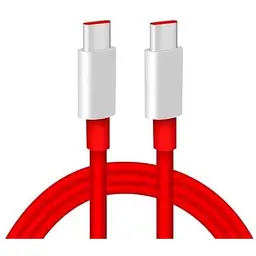 Кабель Warp Fast Charge 65W / 6A 1m Type-C на Type-C (C202A) для OnePLus red