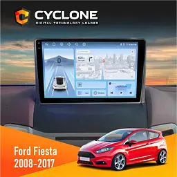 Штатна магнітола Ford Fiesta 2008-2017 Cyclone C9-012 4x64, DSP, 4G Cyclone (НФ-00007844)