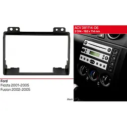 Перехідна рамка Ford Fiesta, Fusion ACV 381114-06 - мініатюра 3