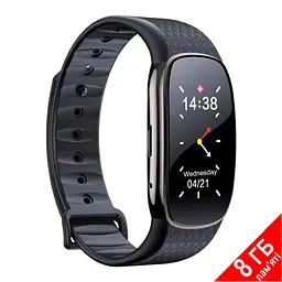Годинник з диктофоном з активацією запису голосом та MP3 плеєром Nectronix R48, 8 Гб пам'яті (101119-8) - мініатюра 2