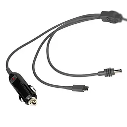 Кабель живлення 3 в 1 для Starlink Mini E-NET автомобільний прикурювач, DC Plug та USB Type-C Plug 5м (73-00657) - мініатюра 4