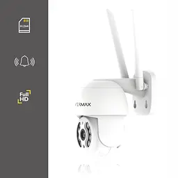 Вулична поворотна Wi-Fi камера відеоспостереження Overmax Camspot 4.0 PTZ FULL HD - мініатюра 6