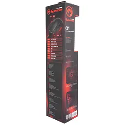 Мишка Marvo M355+G1 USB Black (M355+G1) - мініатюра 7