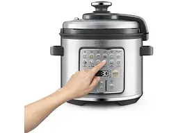 Мультиварка-скороварка SAGE Fast Slow GO (SPR680BSS2EEU1) - мініатюра 4