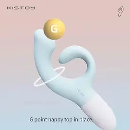 Вібратор-кролик KisToy Big G - мініатюра 4