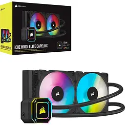 Система водяного охолодження Corsair iCUE H100i Elite Capellix (CW-9060046-WW) EU [143836] - мініатюра 15