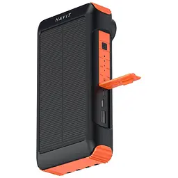 Захищений повербанк Havit HV-PB5126 20000 mAh з сонячною батареєю (HV-PB5126) - мініатюра 3
