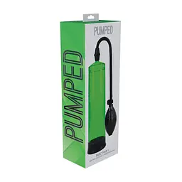 Помпа для пеніса Pumped Basic Pump 1 31 см (зелений) - мініатюра 2