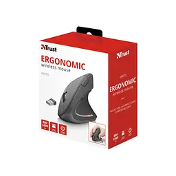 Мишка Trust Verto Wireless Ergonomic Black (22879) - мініатюра 6