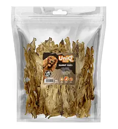 Ласощі для собак UniQ PETS Кролячі вушка 1 кг