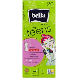 Прокладки гігієнічні Bella Panty for teens relax normal mixform 20 шт. - мініатюра 2