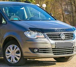 Дефлектор капоту мухобійка Volkswagen Touran 2007-2010 - мініатюра 2