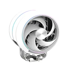 Zalman Процесорний кулер Zalman ZET5, ARGB LGA 1851, 1700, 1200, 115x, AM5, AM4, 4pin PWM, 3pin+5VARGB, TDP200W, білий - мініатюра 2