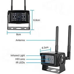 Камера відеоспостереження Zlink DH48H-5Mp 4G вулична під SIM картку 5 Мегапікселів (100471) - мініатюра 4