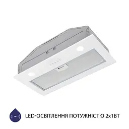 Витяжка повновбудована MINOLA HBI 52621 WH GLASS 700 LED - мініатюра 5