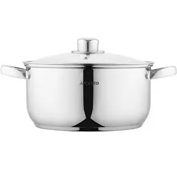Каструля Ardesto Gemini Gourmet, зі скляною кришкою, 5 л (AR1952BC) - мініатюра 3