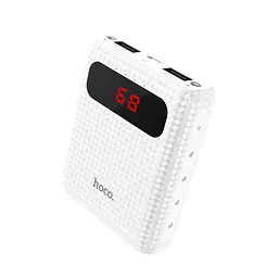 Портативна батарея Power Bank Hoco B20 10000 mAh White - мініатюра 4