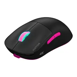 Мишка HATOR Quasar 2 Ultra 4K wireless (HTM570BP) black/pink - мініатюра 2