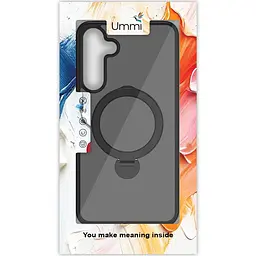 Чохол Ummi Colorful with MagSafe HQ Ring для Samsung Galaxy S26 Black - мініатюра 4