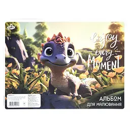 Альбом для малювання Brisk Enjoy every moment САВ-1/271-7 А4, 20 аркушів на пружині