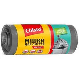 Пакети для сміття CHISTO 15шт 35л strong