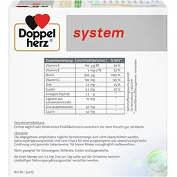 Харчова добавка Doppelherz System Колаген Екстра 750 мл (25 мл x 30 флаконів) - мініатюра 2