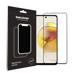Скло захисне BeCover Motorola Moto G73 Black (709737)