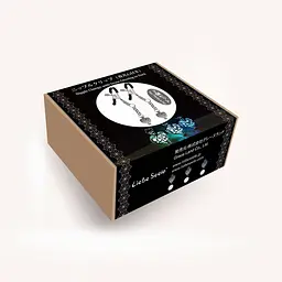 Затискачі для сосків Liebe Seele Glow-in-dark Nipple Clamps блакитний - мініатюра 2