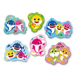 Пазл DoDo 2-3-4 елементи Baby Shark (200587) - мініатюра 3