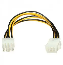 Кабель живлення для відеокарти ATX 6pin на 8pin, M/M 50см