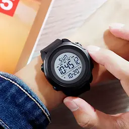 Чоловічий спортивний годинник Skmei 1540 Білий - мініатюра 7