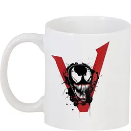 Кухоль GeekLand Venom Марвел V 02.10 330 мл білий - мініатюра 3