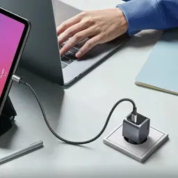 Зарядний пристрій Ugreen USB-C PD30W GaN X703 gray (35006) - мініатюра 11