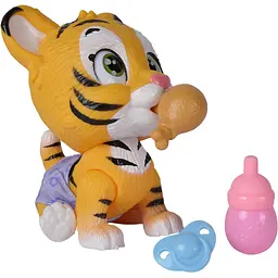 Ігровий набір Simba Pamper Petz Тигреня, що п'є і писає з кольоровою лапкою 3 аксесуарів-сюрпризу (5953575) - мініатюра 8