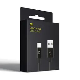 Кабель ArmorStandart AMD718BL USB-C to USB Cable 1.2m black (ARM64372) - мініатюра 5